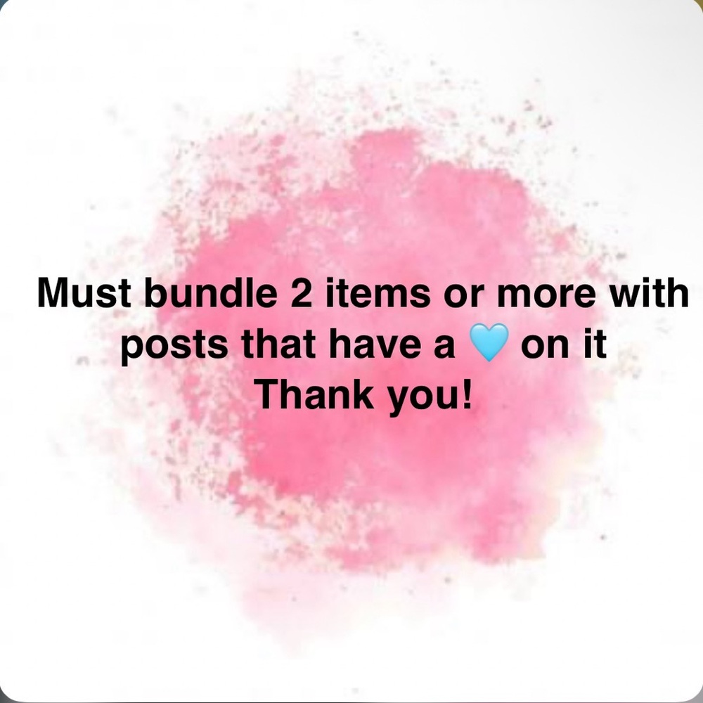 BUNDLE 2 or MORE ITEMS THAT HAVE A 🩵 ON IT